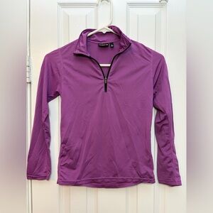 Kerrits Vibrant Purple Zip-Up Top